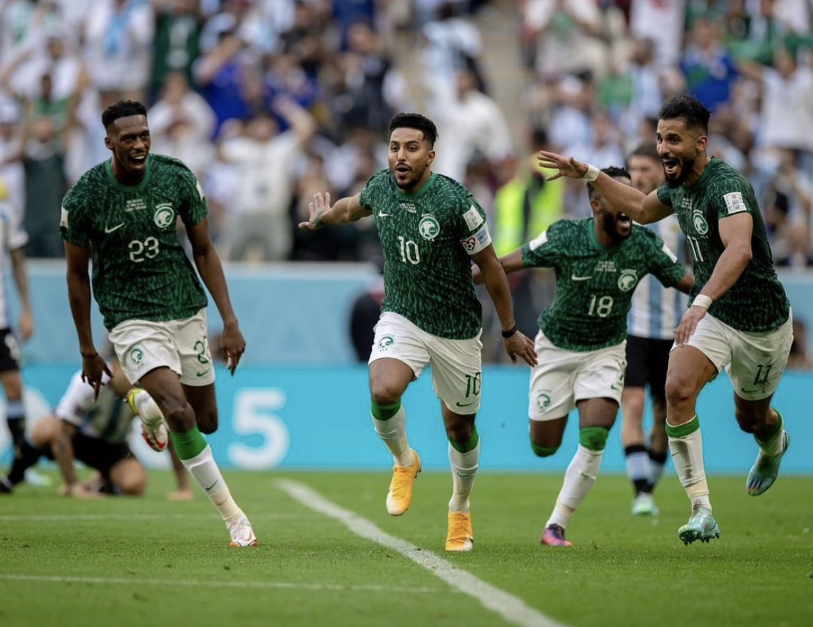 Saudi Arabia Shock Argentina with 2-1 Victory